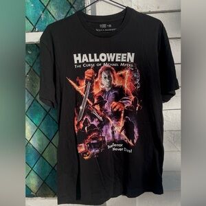 Cavity Colors Halloween Michael Myers Shirt - Size Medium (Unisex)